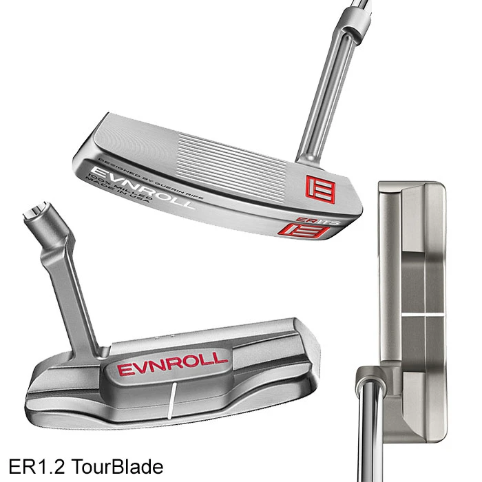 Evnroll Classic Series Blade Silver Satin Finish Putters 2 Evnroll Classic Series Blade Silver Satin Finish Putters - Image 2