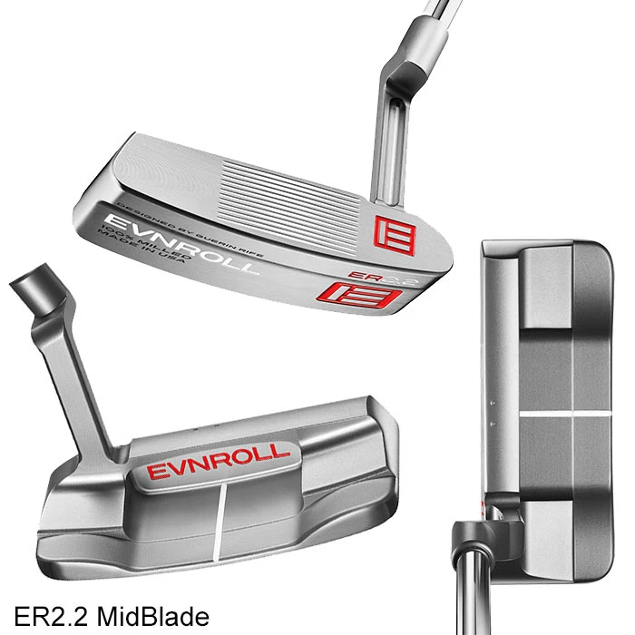 Evnroll Classic Series Blade Silver Satin Finish Putters 5 Evnroll Classic Series Blade Silver Satin Finish Putters - Image 5